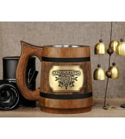Dungeons master beer mug