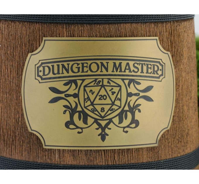Dungeons master beer mug