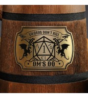 Dungeon Master Gift Mug, Sword's don't kill - DM's Do