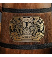 Fighter Dungeons and Dragons wooden mug