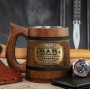 Dad awesome dude beer mug