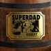 Superdad personalized beer mug