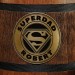 Superdad personalized wooden mug