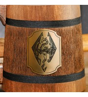 Mug with a Skyrim sign. The Elder Scrolls Stein. Gamer Gift