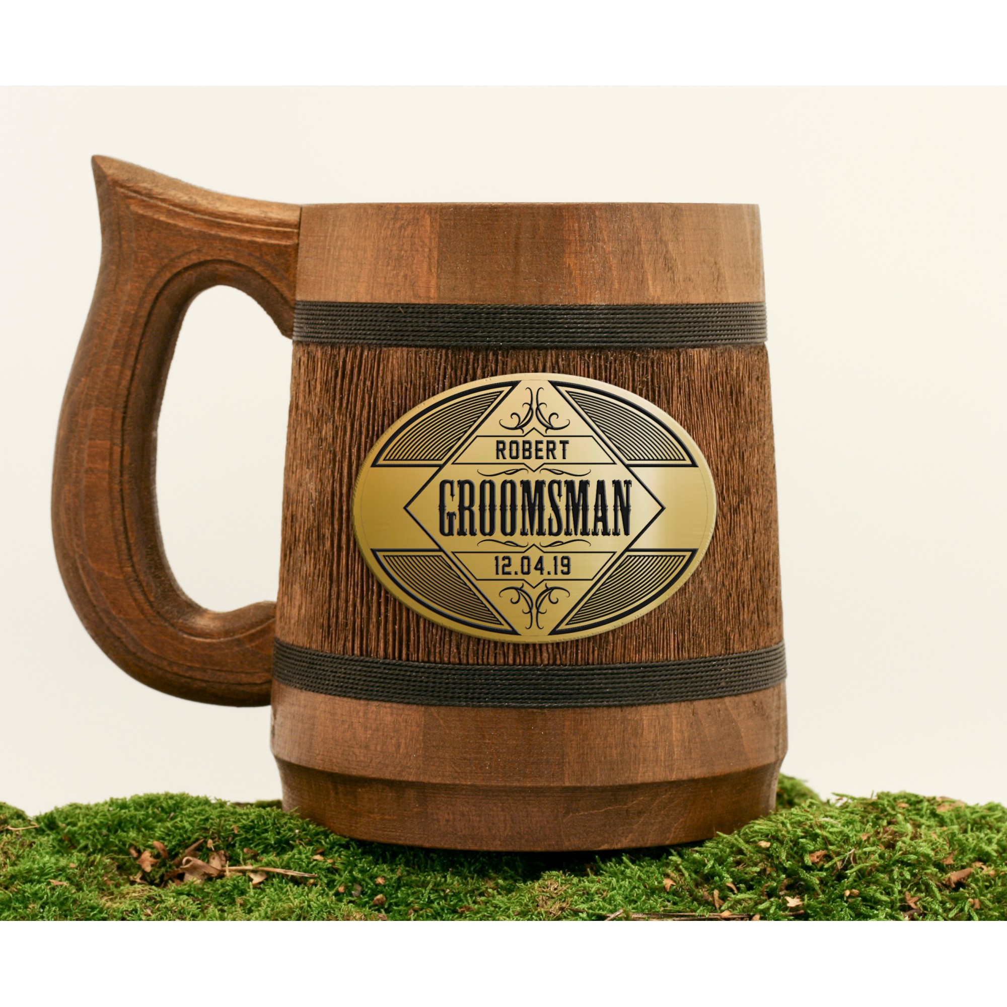Groomsmen Custom Beer Stein