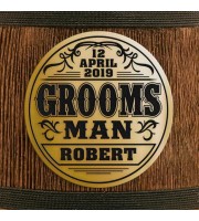 Personalized  Groomsmen Beer Mug