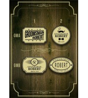 Personalized Best Man Wooden Mug