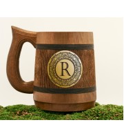 Rustic Wooden Best Man Mug