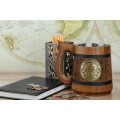 Groomsmen Sea Captain Gift, Nautical Wooden Mug