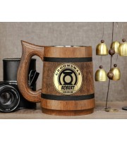 Green Lantern Engraved Mug, Avengers Best Man stein