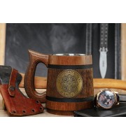 Celtic Wedding Mug, Personalized Gifts For Groomsmen, Unique Groomsmen Beer Mug