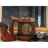 Celtic Wedding Mug, Personalized Gifts For Groomsmen, Unique Groomsmen Beer Mug