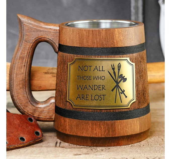 Lord of the Rings LotR - Not all those who wonder are lost - 20 oz