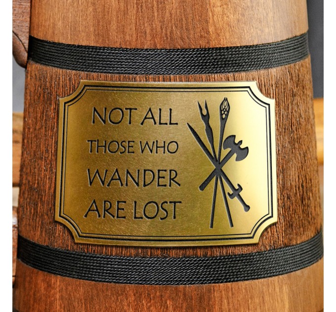 Tolkien Quote Mug Not All Those Who Wander Are Lost Stein Lord Of The Ring Gifts
