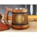 Elvish One Ring wooden mug