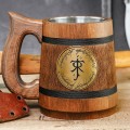 Lord Of The Ring handcrafted wooden tankard