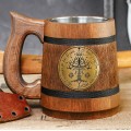 Gondor White Tree wooden stein