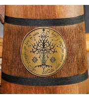 Gondor White Tree wooden stein