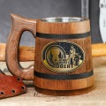 Jedi Handmade Mug, Star Wars Personalized Gift, Star Wars Beer Stein, Jedi Beer Tankard, Nerd Xmas Gifts, Engraved Geek Stein, Boyfriend Mug