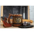 Vikings Personalized mug with wolves of Odin Geri and Freki 