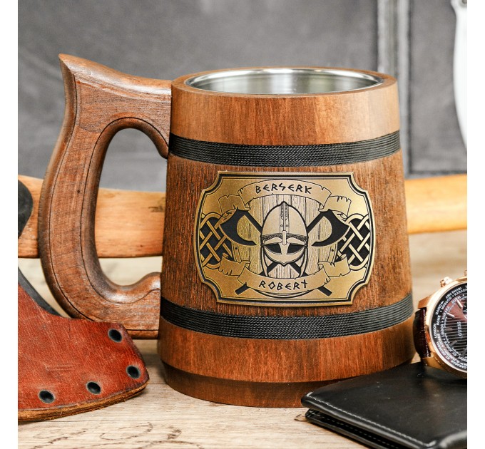 Berserk Warrior Viking tankard