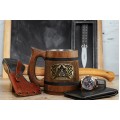 Odin's Raven Huginn and Muninn  mythology mug