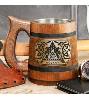Odin's Raven Huginn and Muninn  mythology mug