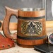 Odin's Raven Huginn and Muninn  mythology mug